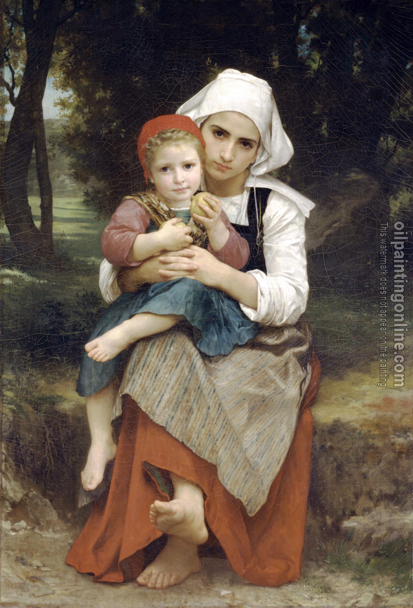 Bouguereau, William-Adolphe - Breton Brother and Sister